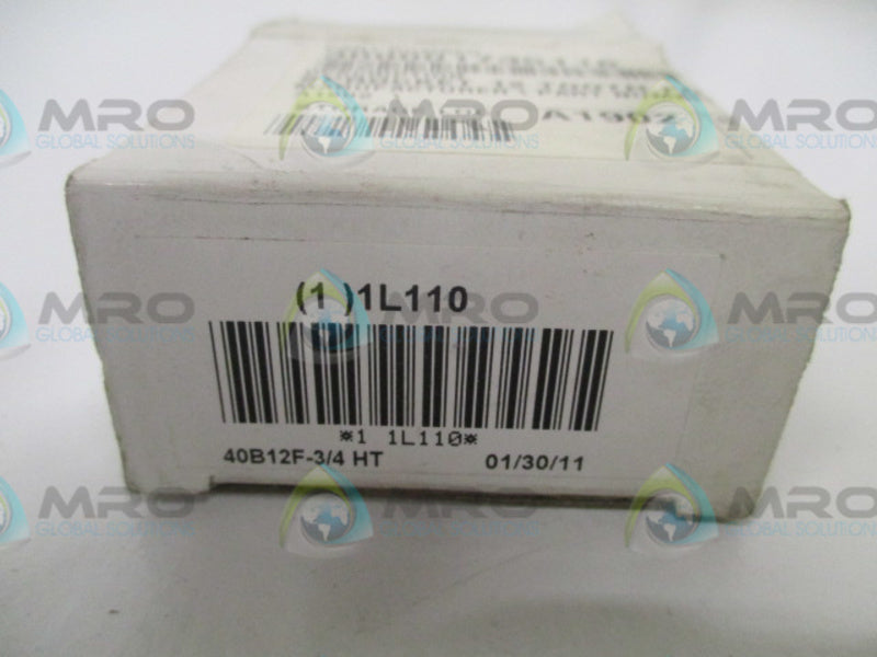 UST 40B12F SPROCKET 3/4" *NEW IN BOX*