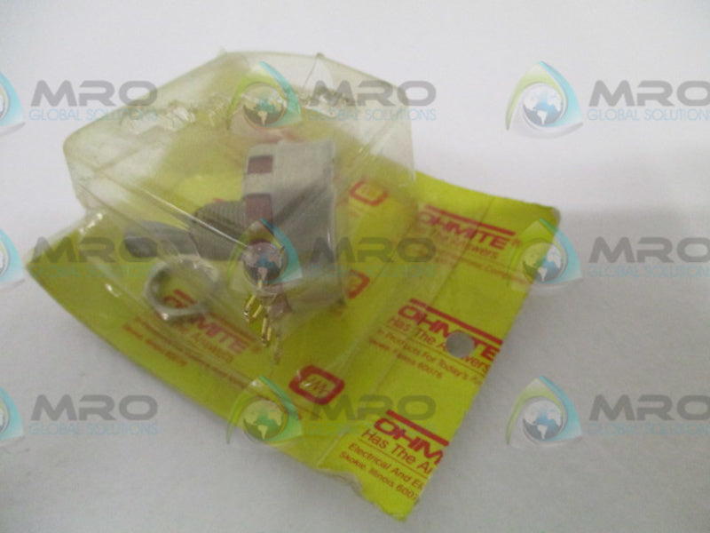 OHMITE CMU1531 POTENTIOMETER OMHS:15K (MISSING ACCESSORIES) *NEW NO BOX*