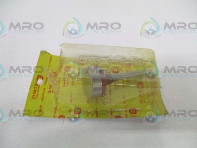 OHMITE CU1531 POTENTIOMETER OMHS:15K (MISSING ACCESSORIES) *NEW NO BOX*