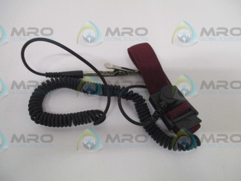 WESCORP W0797AE-2 WRIST STRAP W/ 6' COIL CORD *NEW NO BOX*