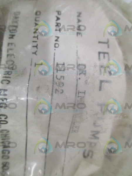 DAYTON 11592 BR. IMPELLER * NEW IN FACTORY BAG *