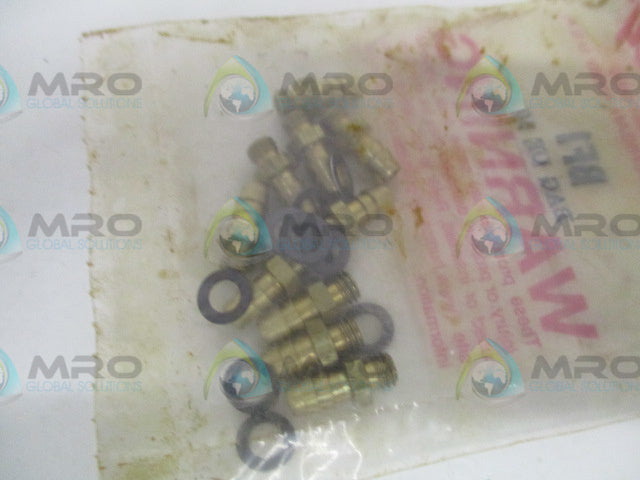 HUMPHREY BF1 MINI FITTING HOSE BARRED (PKG OF 10) *NEW IN FACTORY BAG*