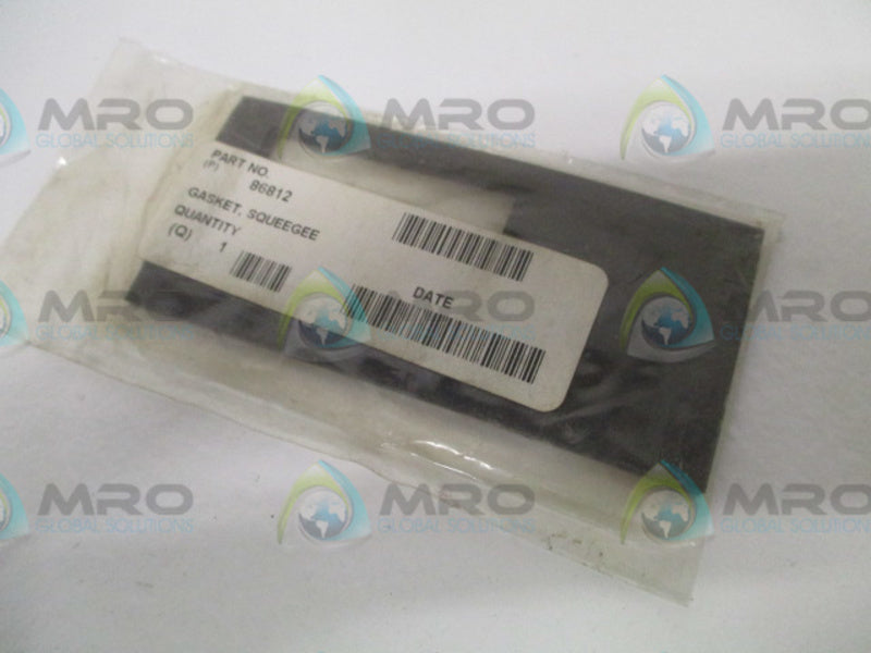 INDUSTRIAL MRO 86812 SQUEEGEE GASKET *NEW NO BOX*