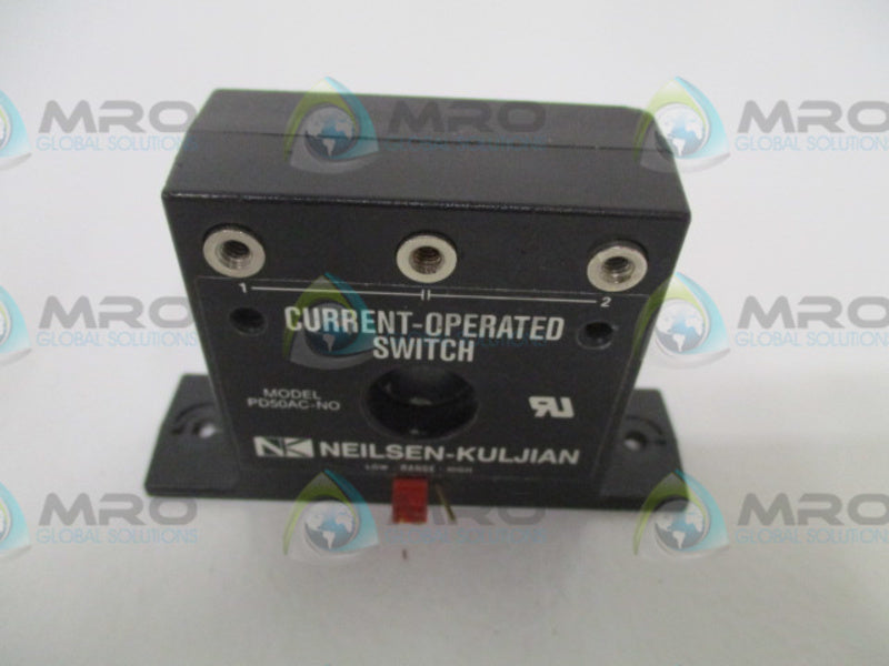 NEILSEN-KULJIAN PD50AC-NO CURRENT-OPERATED SWITCH *USED*