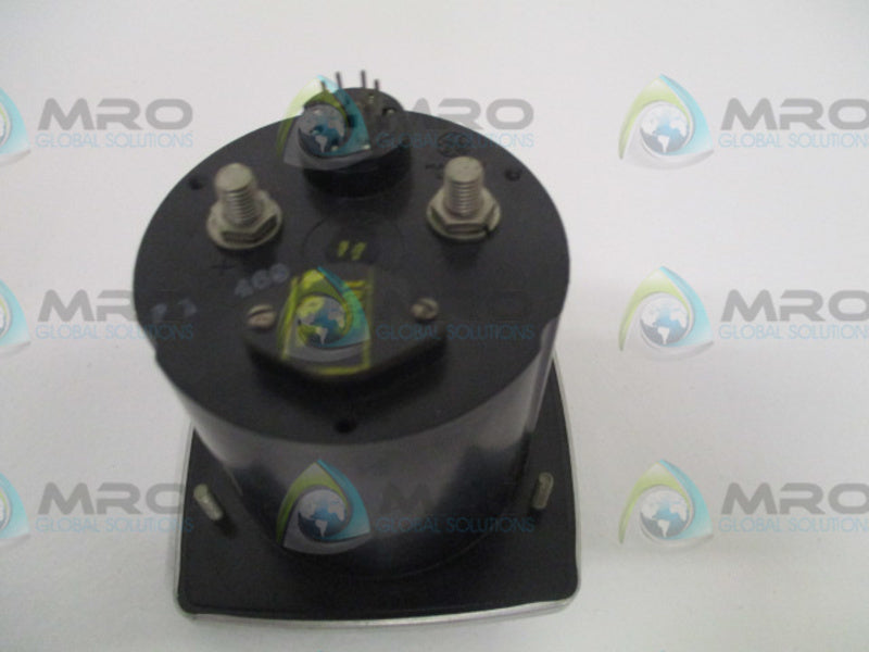 GENERAL ELECTRIC TYPE 195 50-195320FAFA2 METER RELAY 0-1 D-C MILLIAMPERES *USED*
