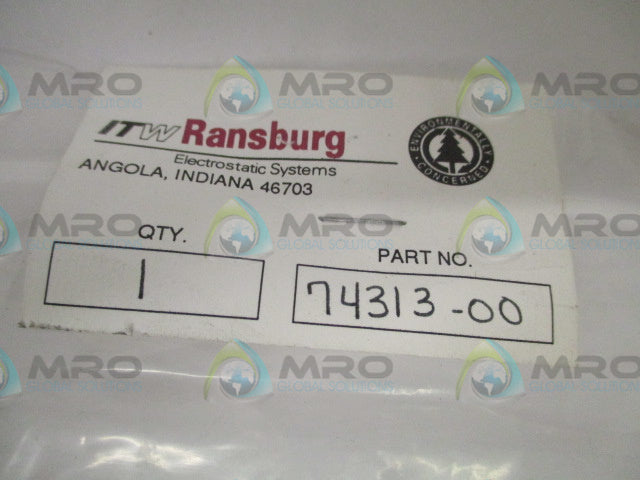 ITW RANSBURG 74313-00 CABLE *NEW NO BOX*