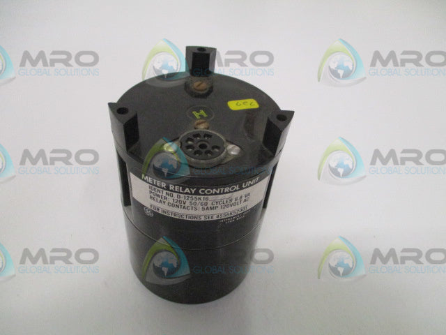 GENERAL ELECTRIC D-1255K16707 METER RELAY CONTROL UNIT 120V *USED*