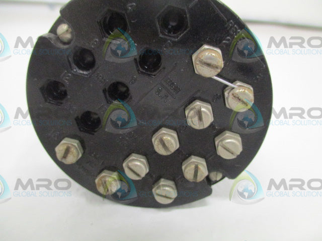 GENERAL ELECTRIC D-1255K16707 METER RELAY CONTROL UNIT 120V *USED*