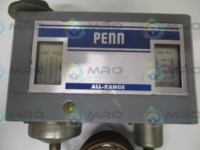 PENN P70LB-1 DUAL PRESSURE CONTROL *USED*