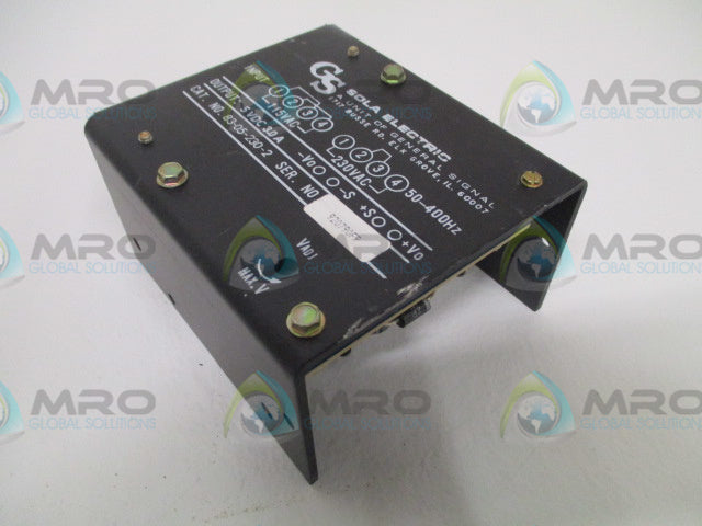 SOLA 83-05-230-2 POWER SUPPLY 5VDC *NEW NO BOX*
