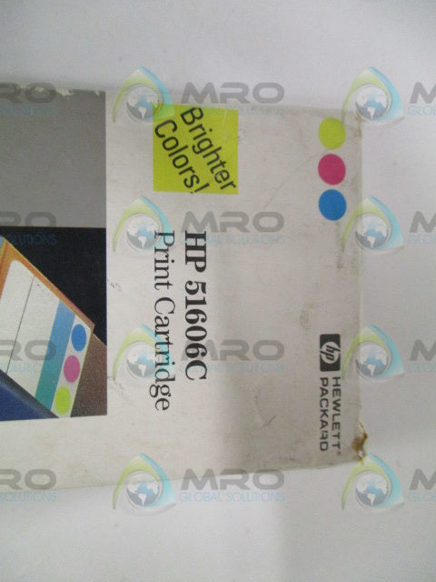 HEWLETT PACKARD 51606C PRINT CARTRIDGE *FACTORY SEALED*