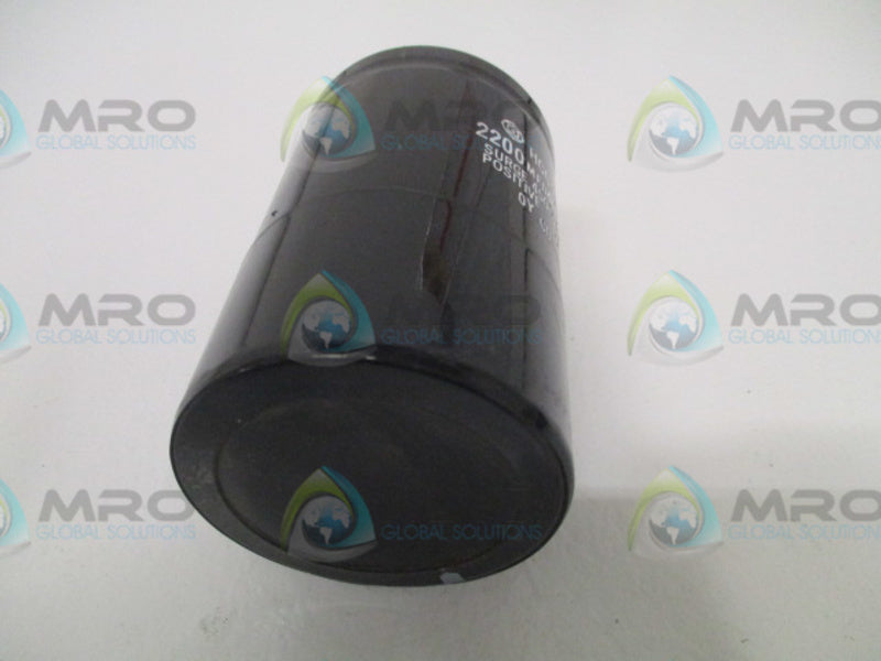GENERAL ELECTRIC HCGF3A CAPACITOR 2200MFD 400VDC *NEW NO BOX*