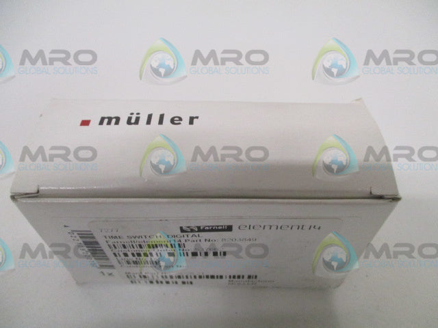 MULLER MARTINI SC28.21 PROGRAMMABLE TIME SWITCH *NEW IN BOX*