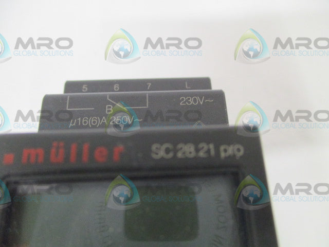 MULLER MARTINI SC28.21 PROGRAMMABLE TIME SWITCH *NEW IN BOX*