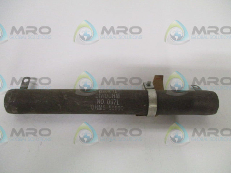 OHMITE 0971 RESISTOR OHMS 50,000 *NEW NO BOX*