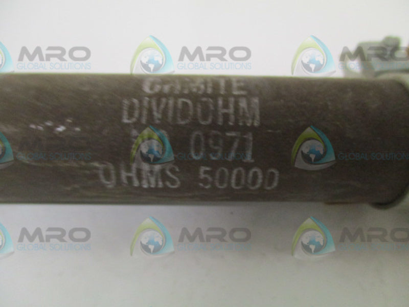 OHMITE 0971 RESISTOR OHMS 50,000 *NEW NO BOX*