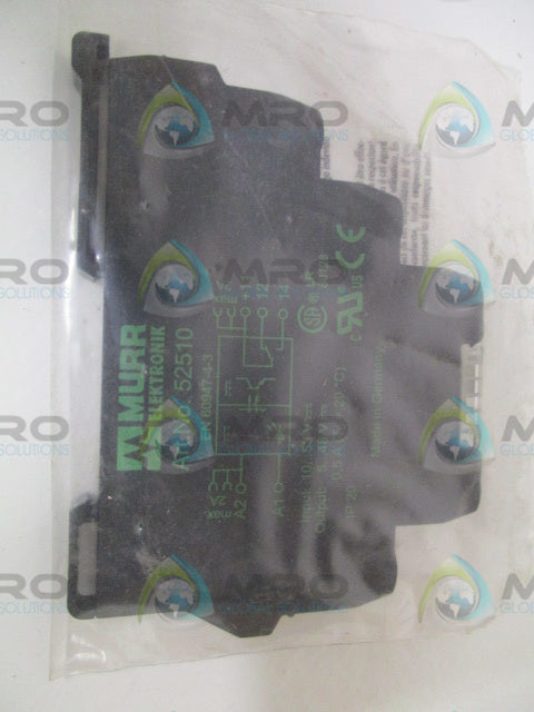 MURR ELEKTRONIK 52510 OPTO-COUPLER MODULE IN *NEW IN FACTORY BAG*