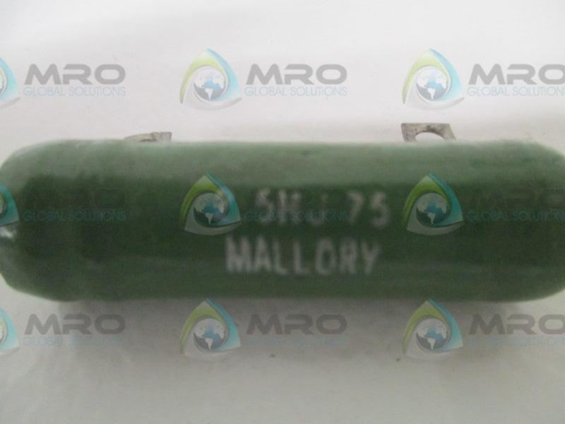 MALLORY 2.5HJ-75 RESISTOR 75OHMS *NEW NO BOX*
