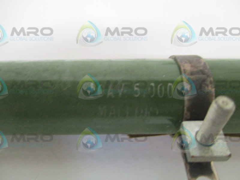 MALLORY 10AV-5000 ADJUSTABLE RESISTOR 5,000OHMS *NEW NO BOX*