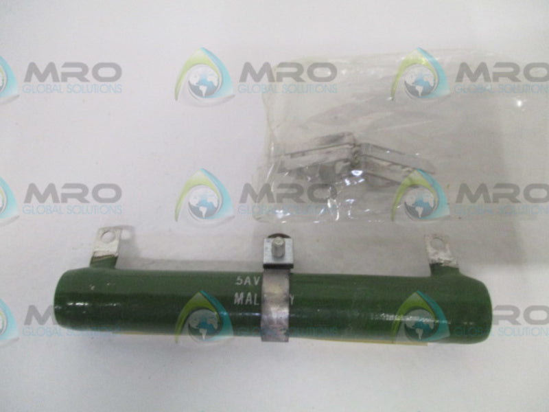 MALLORY 5AV-200 ADJUSTABLE RESISTOR 200OHMS 50W *NEW IN BOX*