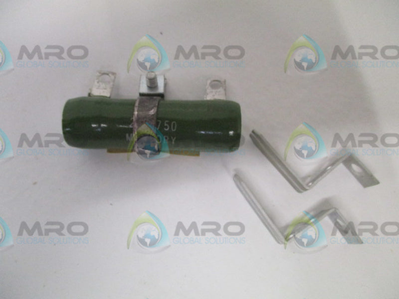 MALLORY 2AV-750 ADJUSTABLE RESISTOR 750OHMS 25W *NEW IN BOX*