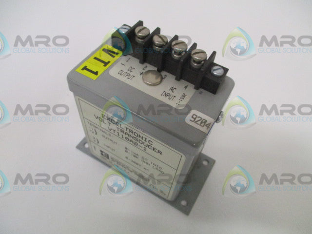 SCIENTIFIC COLUMBUS EXCELTRONIC VT110A2-1 VOLT TRANSDUCER 0-300V *USED*