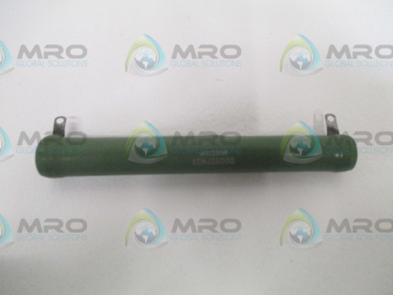 MALLORY 10HJ25000 ADJUSTABLE RESISTOR 25000OHMS *USED*