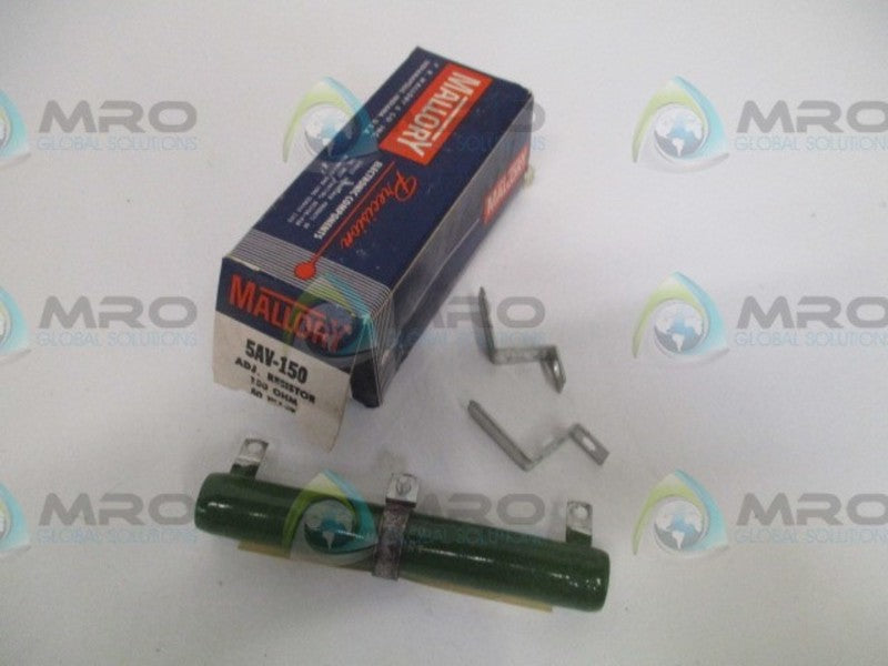 MALLORY 5AV-150 RESISTOR 150OHMS 50W *NEW IN BOX*