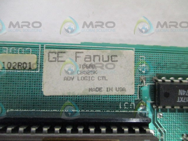 GE FANUC IC600CB525K ADVANCED LOGIC CONTROL (REPAIRED) *USED*