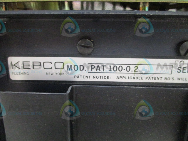 KEPCO PAT100-0.2 POWER SUPPLY *NEW IN BOX*