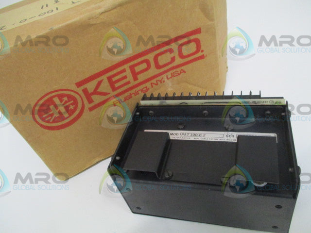 KEPCO PAT100-0.2 POWER SUPPLY *NEW IN BOX*