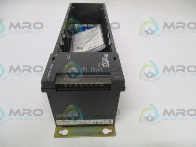 PLC DIRECT D3-10B RACK 10SLOT W/ POWER SUPPLY *NEW NO BOX*