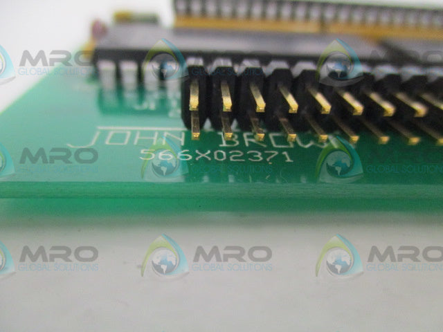 JOHN BROWN 566X02371 PC BOARD *NEW NO BOX*
