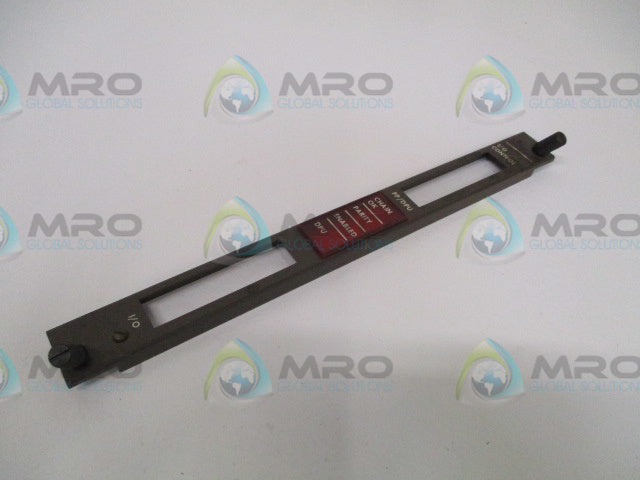 GENERAL ELECTRIC IC600FP509A I/O INTERFACE FACEPLATE *USED*