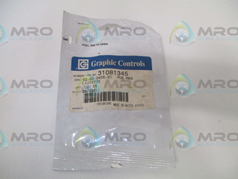 GRAPHIC CONTROLS 31081345 PURPLE MARKER *NEW IN ORIGINAL PACKAGE*