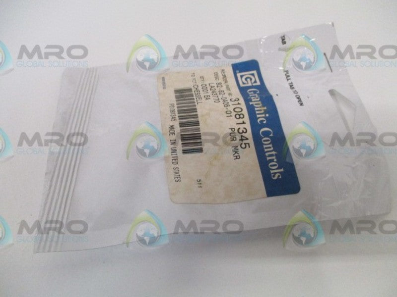GRAPHIC CONTROLS 31081345 PURPLE MARKER *NEW IN ORIGINAL PACKAGE*
