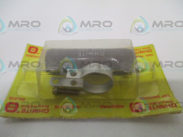OHMITE D25K250 RESISTOR 25W 250OHMS *NEW IN ORIGINAL PACKAGE*