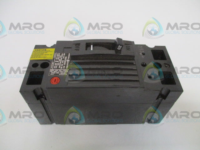 GENERAL ELECTRIC TED124020WL CIRCUIT BREAKER 20A *NEW IN BOX*