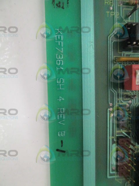 FRY WILLIAMS KEF7361 CONTROL MODULE *USED*