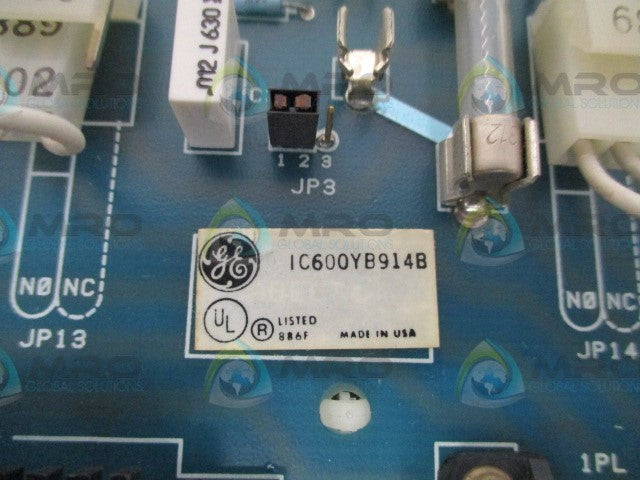 GENERAL ELECTRIC IC600YB914B REED RELAY OUTPUT MODULE *USED*