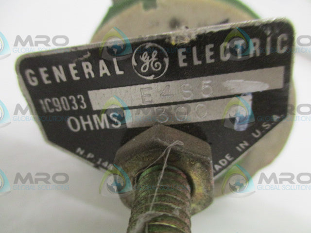 GENERAL ELECTRIC IC9033E4S5 RESISTOR 300OHMS (AS PICTURED) *NEW NO BOX*