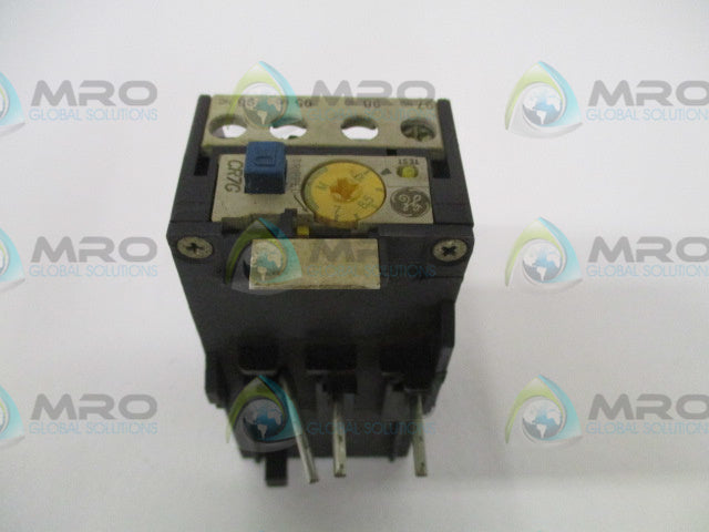 GENERAL ELECTRIC CR7G1XM OVERLOAD RELAY 7,0-10A*USED*