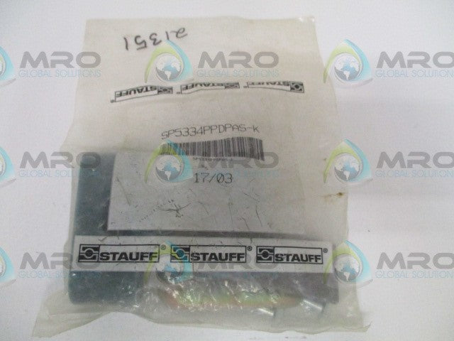 STAUFF SP5334PPDPAS-K GREEN CLAMP *NEW IN FACTORY BAG*