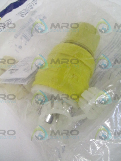 LEVITON WETGUARD 26W75 LOCKING PLUG *NEW IN FACTORY BAG*