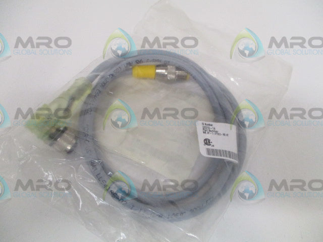 TURCK WK4T-1-P7X2-RS4T EUROFAST MOLDED CORDSET *NEW IN FACTORY BAG*