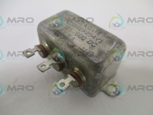SPRAGUE CP53B4EF254V1 CAPACITOR 2X.25-600DC *NEW NO BOX*