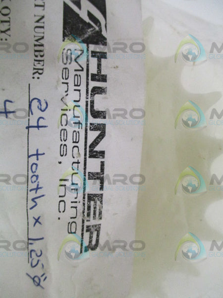 HUNTER 24 TOOTH X 1.25" SPROCKET *NEW NO BOX*