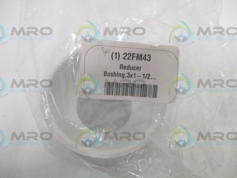 LASCO 437337 22FM43 REDUCER BUSHING 3X1-1/2 *NEW NO BOX*