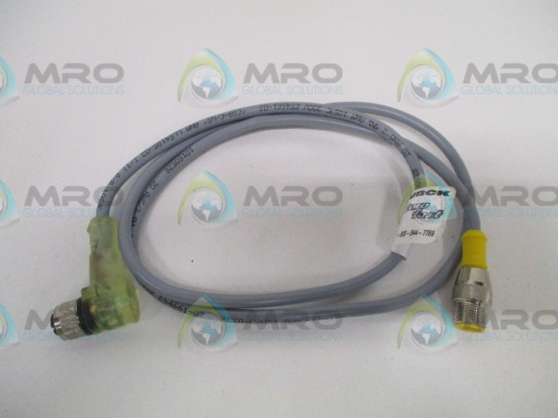 TURCK WK4T-1-P7X2-RS-4T EUROFAST MOLDED CORDSET *NEW NO BOX*