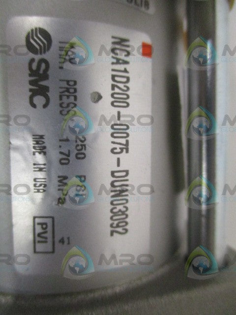 SMC NCA1D200-0075-DUN03092 AIR CYLINDER *NEW NO BOX*